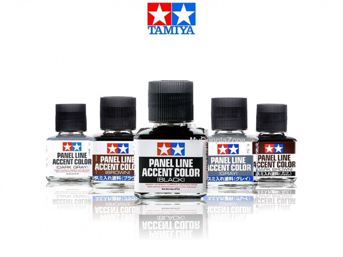 Tamiya - Panel line accent color Light Grey, 40ml, 87189 1 Tamiya - Panel line accent color Light Grey, 40ml, 87189 1