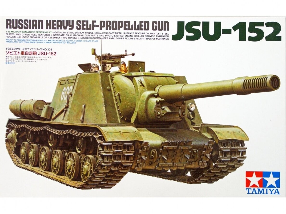 Tamiya - Russian Heavy Self-Propelled Gun JSU-152, 1/35, 35303