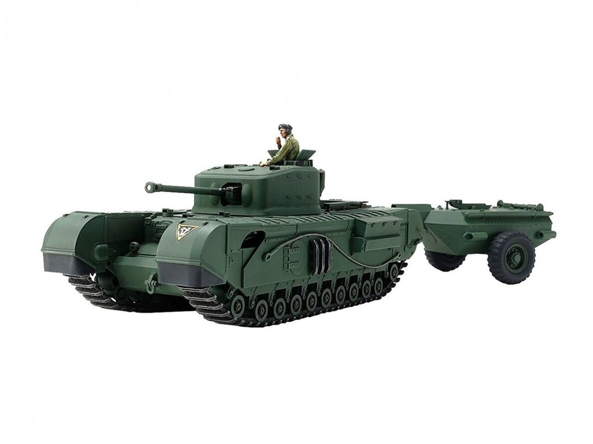 Tamiya - British Tank Churchill Mk. VII Crocodile, 1/48, 32594 1 Tamiya - British Tank Churchill Mk. VII Crocodile, 1/48, 32594 1
