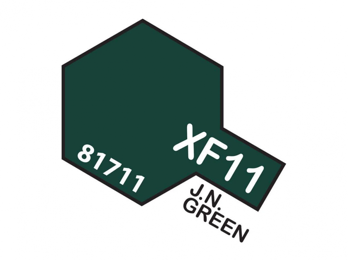 Tamiya - XF-11 J.N. green, 10ml Tamiya - XF-11 J.N. green, 10ml