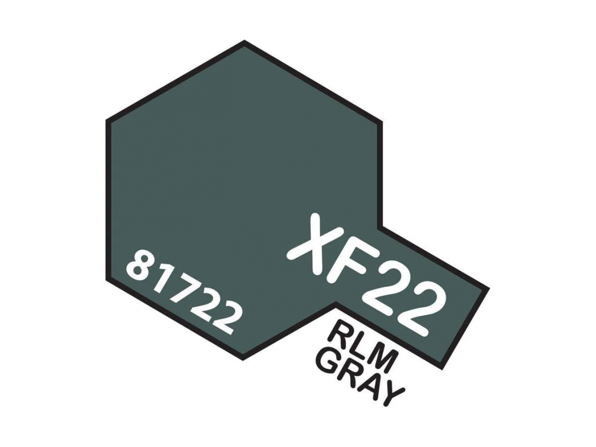 Tamiya - XF-22 RLM grey, 10ml Tamiya - XF-22 RLM grey, 10ml