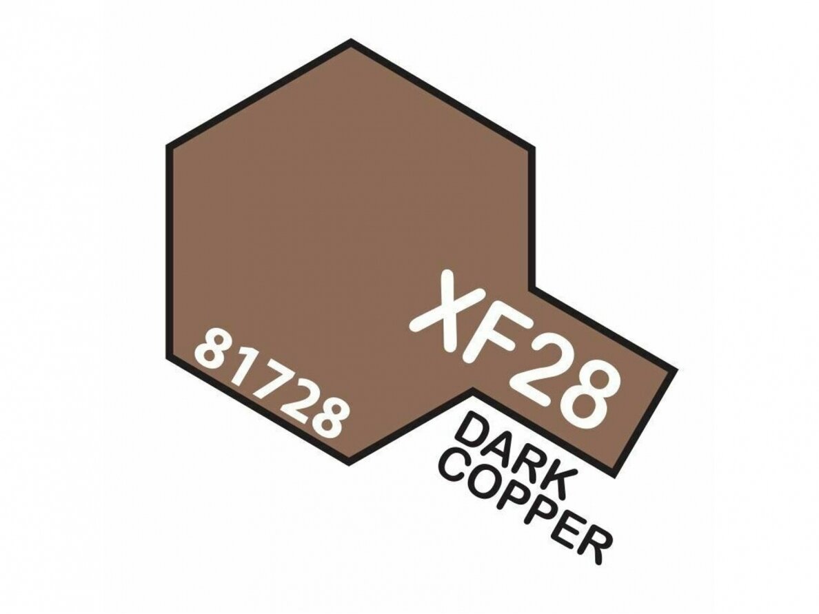 Tamiya - XF-28 Dark copper, 10ml Tamiya - XF-28 Dark copper, 10ml