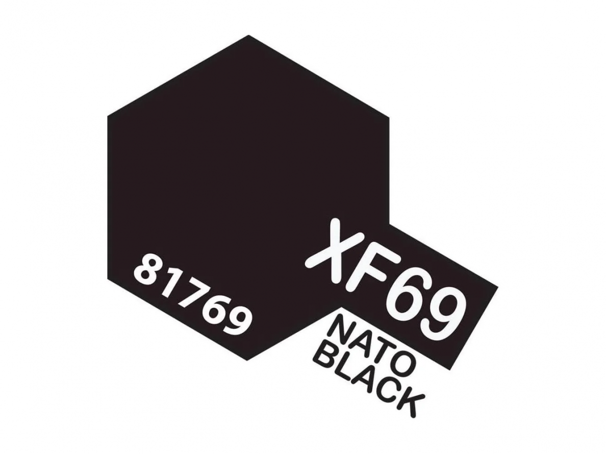Tamiya - XF-69 NATO black, 10ml