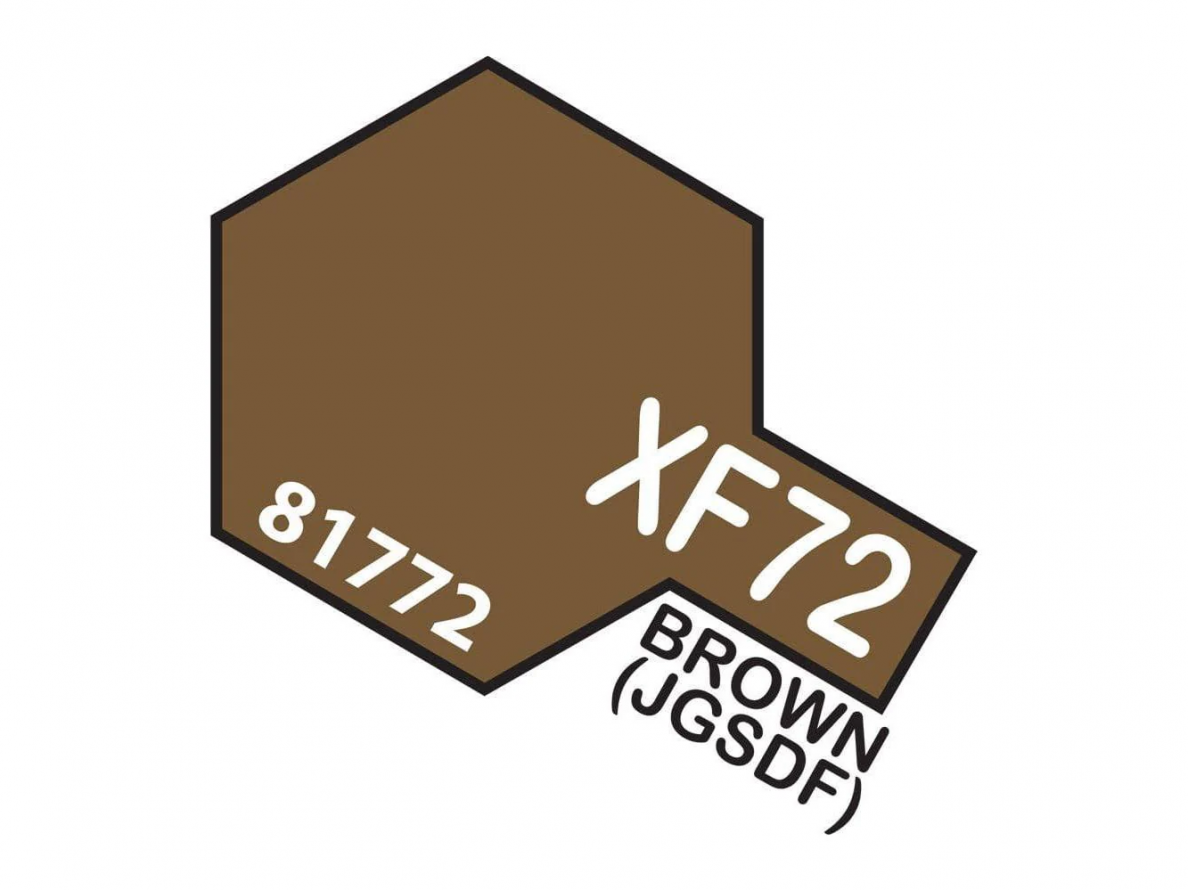 Tamiya - XF-72 Brown (JGSDF), 10ml Tamiya - XF-72 Brown (JGSDF), 10ml