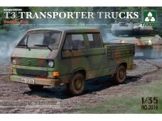 Takom - Bundeswehr T3 Transporter Trucks Double Cab, 1/35, 2014