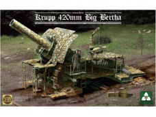 Takom - German Empire Krupp 420mm Big Bertha, 1/35, 2035