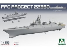 Takom - Admiral Gorshkov-class frigate FFG Project 22350, 1/350, 6009