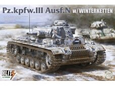 Takom - Pz.Kpfw. Ill Ausf. N w/Winterketten, 1/35, 8011 Takom - Pz.Kpfw. Ill Ausf. N w/Winterketten, 1/35, 8011