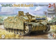 Takom - StuH 42 & StuG III Ausf.G Early Production 2 in 1, 1/35, 8009