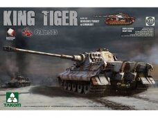 Takom - King Tiger Pz.Abt.505 Sd.Kfz.182 Henschel Turret w/Zimmerit, 1/35, 2047 Takom - King Tiger Pz.Abt.505 Sd.Kfz.182 Henschel Turret w/Zimmerit, 1/35, 2047