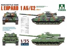 Takom - Main Battle Tank Leopard 1 A5/C2, 1/35, 2004