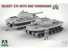 Takom - Soviet Heavy Tank Object 279 w/NBC Command Figure, 1/35, 2188 Takom - Soviet Heavy Tank Object 279 w/NBC Command Figure, 1/35, 2188