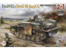 Takom - StuH 42 & StuG III Ausf. G Mid Production 2 in 1, 1/35, 8017 Takom - StuH 42 & StuG III Ausf. G Mid Production 2 in 1, 1/35, 8017