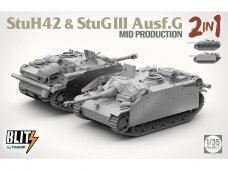 Takom - StuH 42 & StuG III Ausf. G Mid Production 2 in 1, 1/35, 8017 Takom - StuH 42 & StuG III Ausf. G Mid Production 2 in 1, 1/35, 8017
