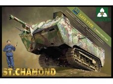 Takom - French Heavy Tank St. Chamond Late Type, 1/35, 2012