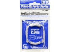 Tamiya - Braided Hose (Outer Dia 2.6mm), 12663