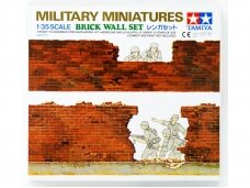 Tamiya - Brick Wall Set, 1/35, 35028