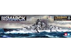 Tamiya - Bismarck German Battleship, 1/350, 78013