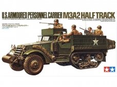 Tamiya - U.S. Armoured Personnel Carrier M3A2 Half Track, 1/35, 35070