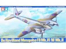 Tamiya - De Havilland Mosquito FB Mk.VI/NF Mk.II, 1/48, 61062
