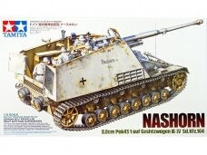 Tamiya - Nashorn 8.8cm Pak43/1 auf Geschützwagen III/IV(Sd.Kfz.164), 1/35, 35335