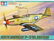 Tamiya - North American P-51B Mustang, 1/48, 61042