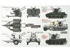 Tamiya - German 20mm Flakvierling 38 mit Sd.Ah.52, 1/35, 35091