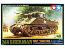 Tamiya - M4 Sherman Early Production, 1/48, 32505