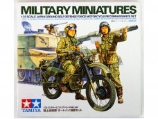 Tamiya - Japan Ground Self Defense Force Motorcycle Reconnaissance Set, 1/35, 35245
