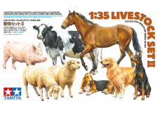 Tamiya - Livestock Set II, 1/35, 35385