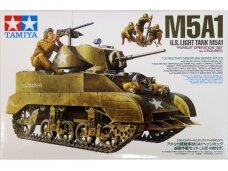 Tamiya - M5A1 US Light Tank, 1/35, 35313