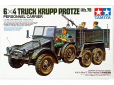 Tamiya - 6X4 Truck Krupp Protze (Kfz. 70) Personnel Carrier, 1/35, 35317 Tamiya - 6X4 Truck Krupp Protze (Kfz. 70) Personnel Carrier, 1/35, 35317