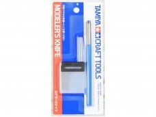 Tamiya - Modeler's Knife (Blue), 69943