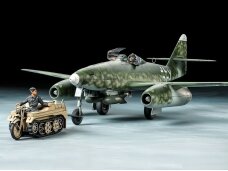 Tamiya - Messerschmitt Me 262 A-2a w/Kettenkraftrad, 1/48, 25215