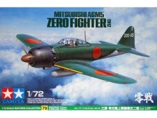 Tamiya - Mitsubishi A6M5 Zero Fighter (Zeke), 1/72, 60779