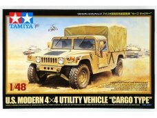 Tamiya - US Modern 4x4 Humvee Cargo Vehicle, 1/48, 32563