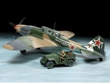 Tamiya - Ilyushin IL-2 Shturmovik & GAZ-67B Set, 1/48, 25212