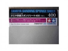 Tamiya - Sanding Sponge Sheet - 400, 87147