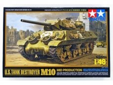 Tamiya - U.S. Tank Destroyer M10, 1/48, 32519