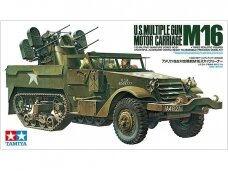 Tamiya - U.S. Multiple Gun Motor Carriage M16 with Three Figures, 1/35, 35081 Tamiya - U.S. Multiple Gun Motor Carriage M16 with Three Figures, 1/35, 35081