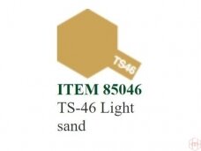 Tamiya - Purškiami dažai TS-46 Light sand, 100ml