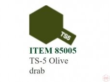 Tamiya - TS-5 Olive drab, 100ml