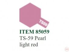 Tamiya - Purškiami dažai TS-59 Pearl light red, 100ml