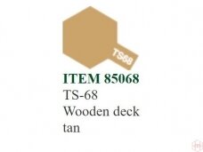 Tamiya - Purškiami dažai TS-68 Wooden deck tan, 100ml