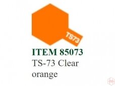 Tamiya - Purškiami dažai TS-73 Clear orange, 100ml