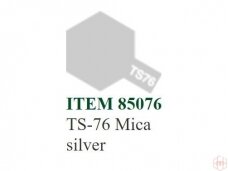 Tamiya - TS-76 Mica silver, 100ml