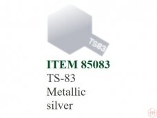 Tamiya - TS-83 Metallic silver, 100ml