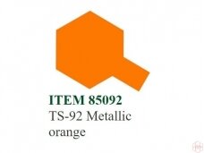 Tamiya - Purškiami dažai TS-92 Metallic orange, 100ml