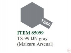 Tamiya - Purškiami dažai TS-99 IJN gray (Maizuru Arsenal), 100ml