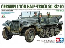Tamiya - German 1 ton Half-Track Sd.Kfz.10, 1/35, 37016